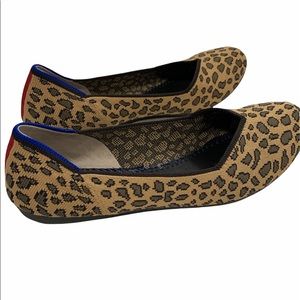 Preowned Rothy’s spotted Leopard print.  Excellent condition